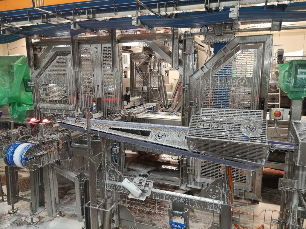 Image illustrant l’un des 7 défis de l’IAA : hygiène industrielle et nettoyage en place (CIP) sur une ligne de production agroalimentaire